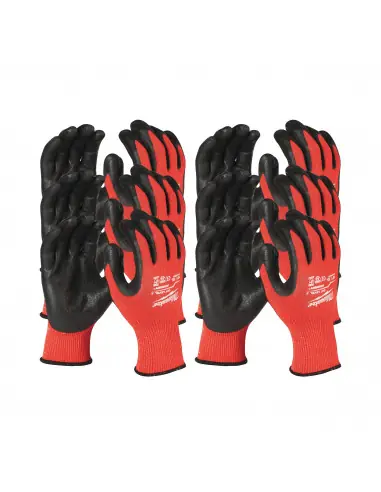 Gants anti coupe Niveau 3 Taille 11/XXL (par 6) 4932471621 – Milwaukee Dernière Chance