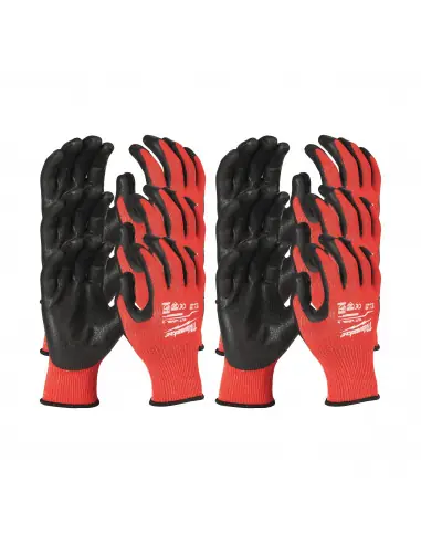 Dernier Modèle Gants anti coupe Niveau 3 Taille 9/L (par 6) 4932471619 – Milwaukee