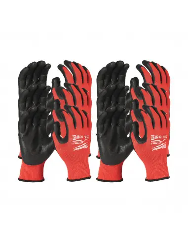 Nouveauté Gants anti coupe Niveau 3 Taille 8/M (par 6) 4932471618 – Milwaukee