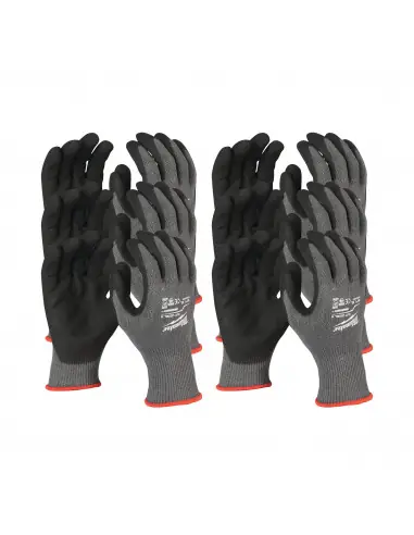 Offre Exclusive Gants anti coupe Niveau 5 Taille 11/XXL (par 6) 4932471625 – Milwaukee