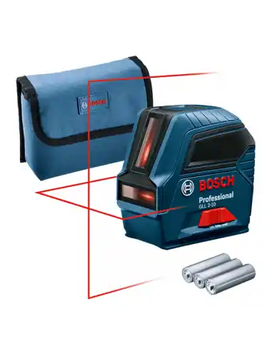 Laser lignes rouge GLL 2-10 0601063L00 - Bosch Expédition Rapide