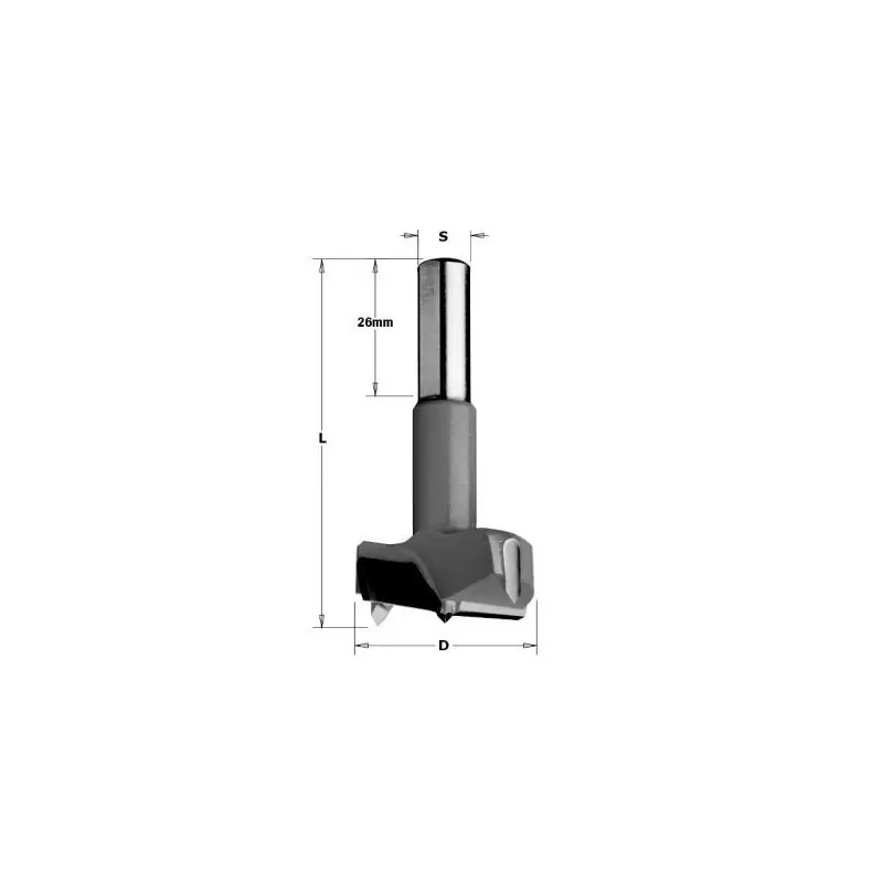 Offre Exclusive Mèche à façonner – CMT 31740011 – Ø 40 x L 57 mm – Q10 – HM droite