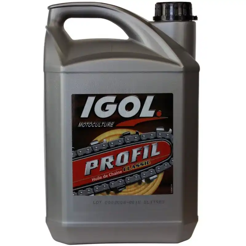 Prix Cassé Huile pour chaine de tronçonneuse – IGOL PROFILCHAINE – bidon 5 l