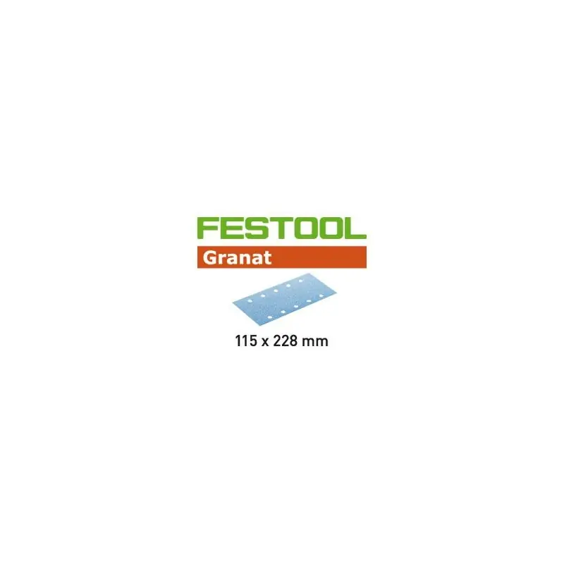Abrasif – FESTOOL 498944 – 115×228 mm – grain 40 – Bte 50 Marque