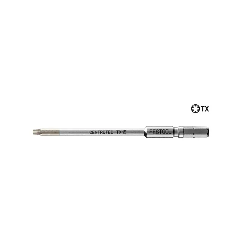 Seulement Aujourd'hui Embout de vissage - FESTOOL 500847 - TX15 - L 100 mm - 2 pièces