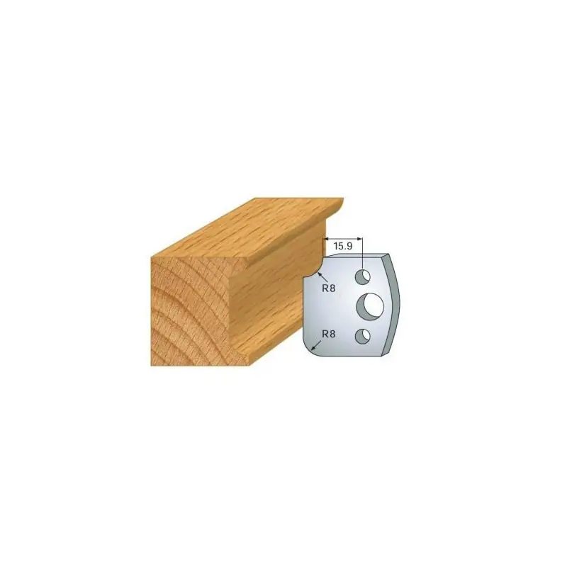 Couteau – LEMAN 800.174 – r 8 mm – la paire Acheter Direct