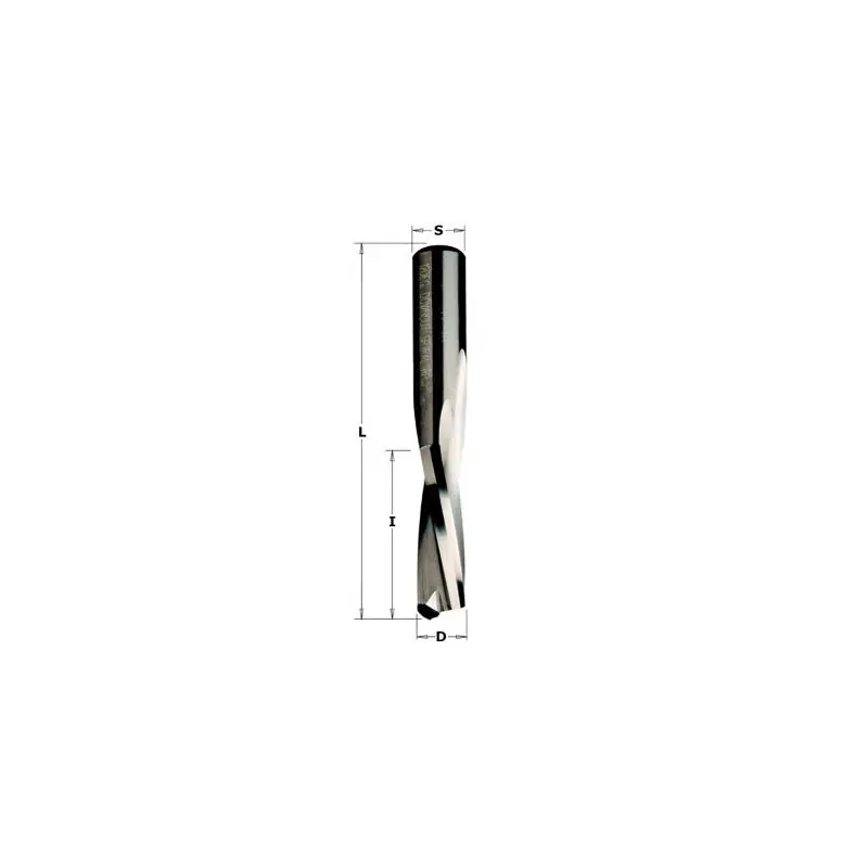 Mèche hélicoidale négative - CMT 19208011 - Ø 8 x l 22 x L 70 mm - Z2 - Q8 Expédition Rapide