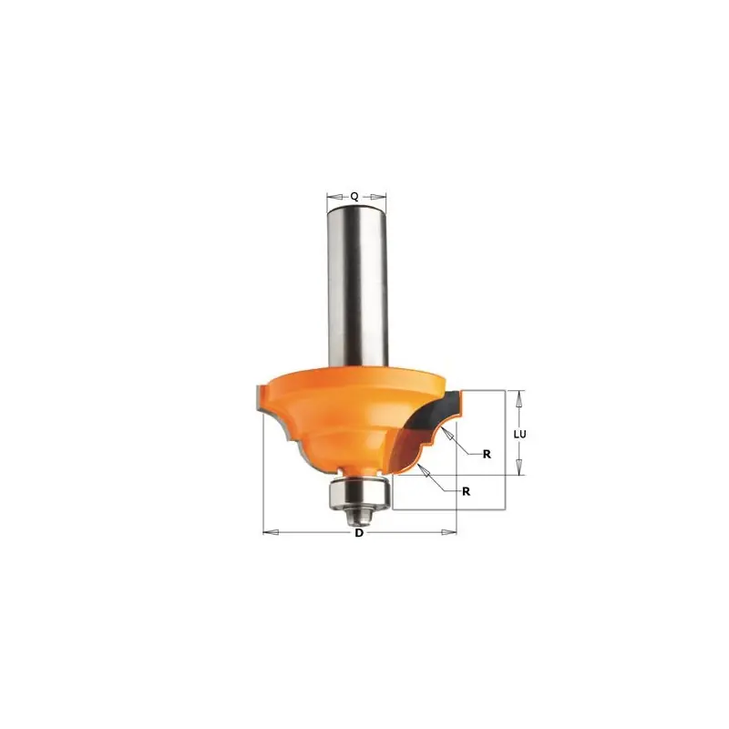 Quantité Limitée Fraise à moulure - CMT 94138011 - r 6,4 mm - Ø 42 x l 18,5 mm - Q8