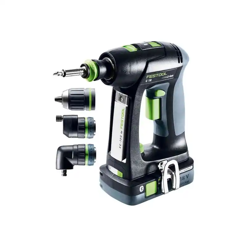 Perceuse-visseuse - FESTOOL C18 HPC 4,0 I-Set 576992 - 18 V Li-ion Acheter En Ligne