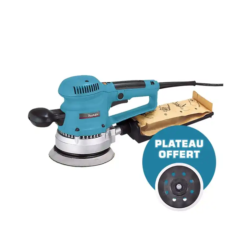 Dernier Modèle Ponceuse - MAKITA BO6030J - 310 W - Ø 150 mm