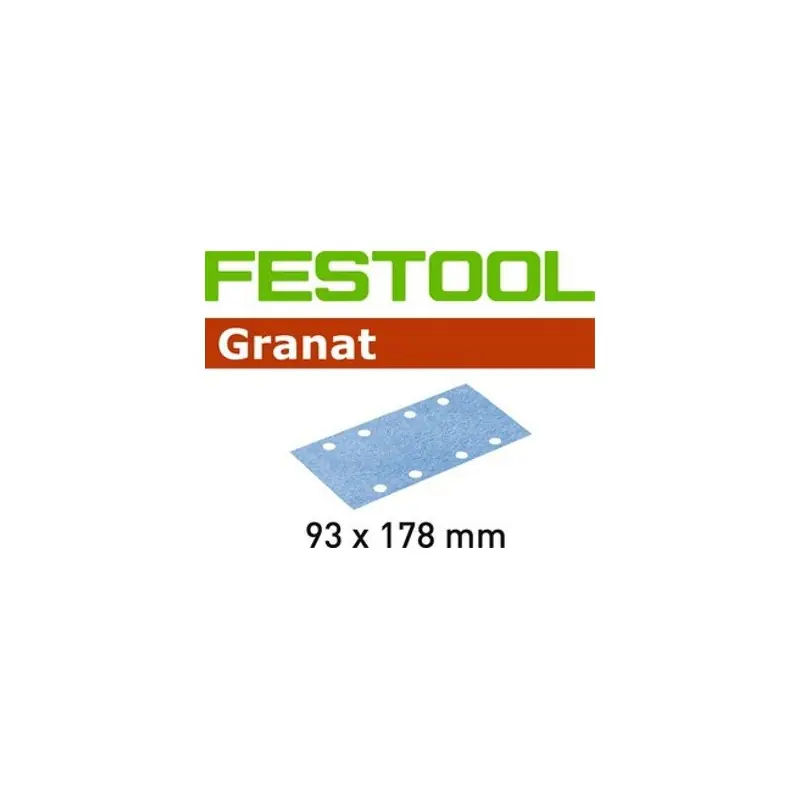 Abrasif – FESTOOL 498938 – 93×178 mm – grain 180 – Bte 100 Retour Gratuit