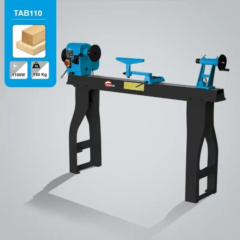 Acheter En Ligne Tour à bois – LEMAN TAB110 – 230 V – 1100 W – entre pointes 1100 mm