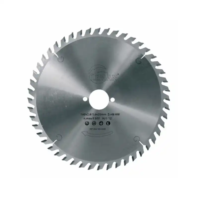 Authentique Lame carbure – LEMAN 964.160.48AL – 160 x 2,2/1,6 x 20 Z48 NEG