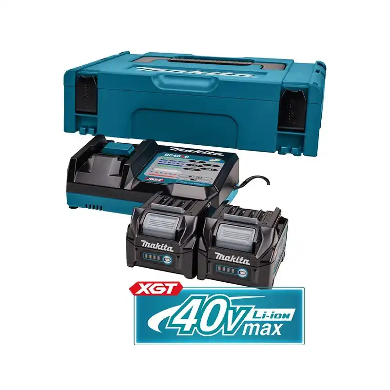 Pack batteries - MAKITA 191V27-4 - 2 x BL4025 - 40 V - 2,5 Ah - simple Prix Choc