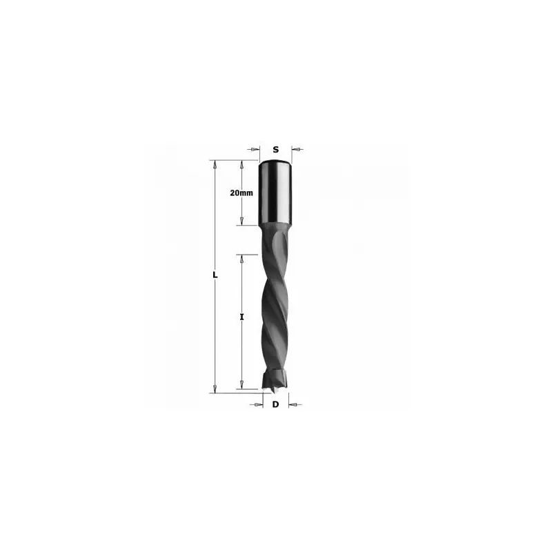 Bon Plan Mèche à tourillon – CMT 30909011 – Ø 9 x L 43/70 mm – Q10 – droite