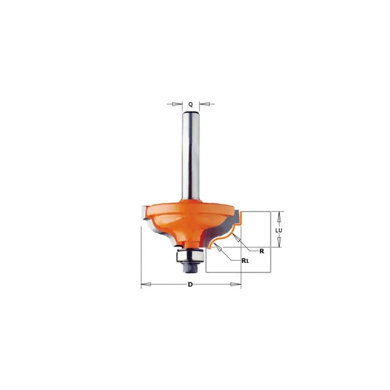 Prix Réduit Fraise à moulure - CMT 94732511 - r 4,8-3,6 mm - Ø 34,2 x l 13 mm - Q8