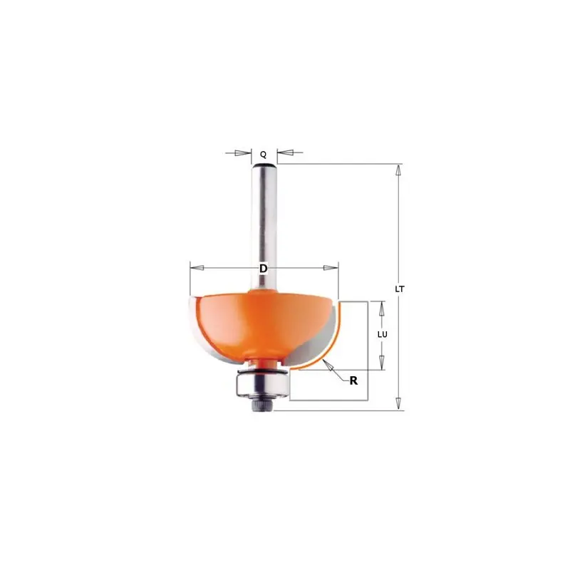 Acheter Direct Mèche congé – CMT 93735011 – r 12,7 mm – Ø 38,1 x l 15,5 x L 57,7 mm – Q8