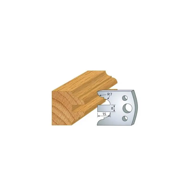 Couteau – LEMAN 800.098 – profil double – la paire Offre Exclusive