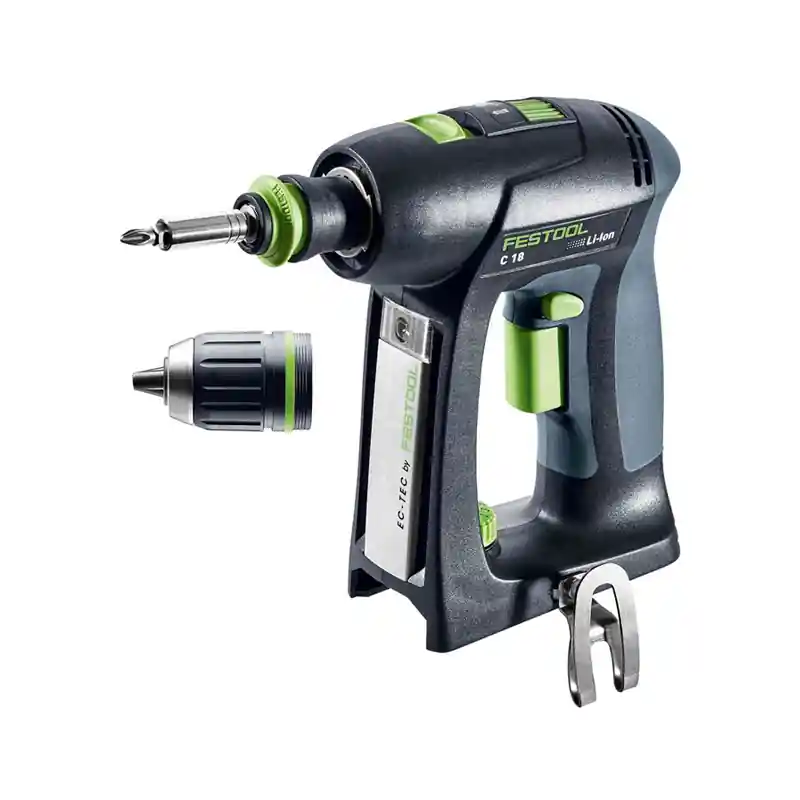 Perceuse-visseuse - FESTOOL C18 Basic 576434 - 18 V Li-ion Prix Bas