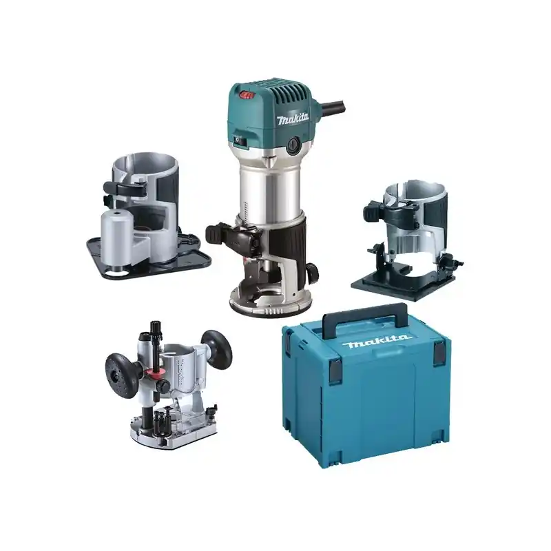 Affleureuse Défonceuse multifonctions – MAKITA RT0702CX3J – Ø 6-8 mm Seulement Aujourd&rsquo;hui
