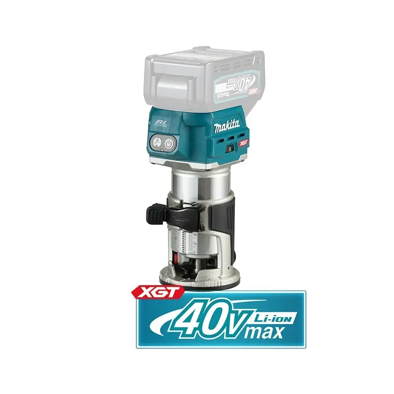 Dernier Modèle Défonceuse affleureuse – MAKITA RT001GZ16 – 40V – Ø 6-8 mm