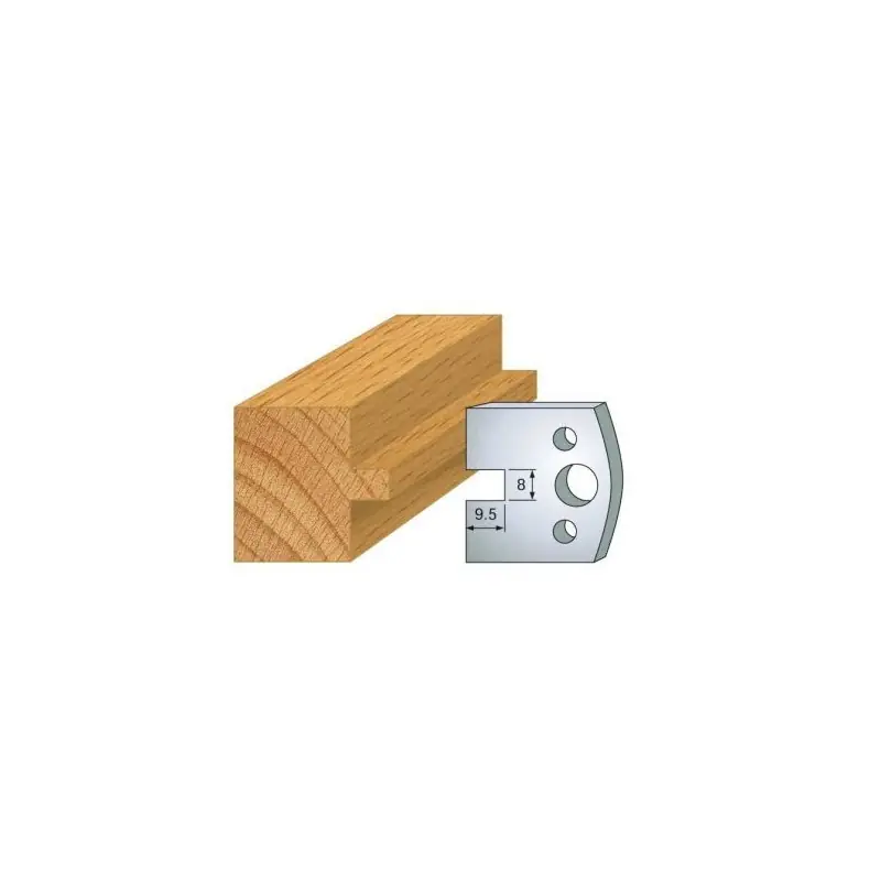 Couteau – LEMAN 800.095 – languette 8 mm – la paire Prix Cassé