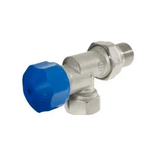 Robinet équerre inversée thermostatisable Mâle Femelle 1/2&Prime; (15/21) avec douille écrou – Conecterm Retour Gratuit