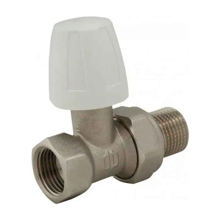 Robinet simple réglage droit Mâle Femelle 3/4&Prime; (20/27) – Conecterm Dernière Chance
