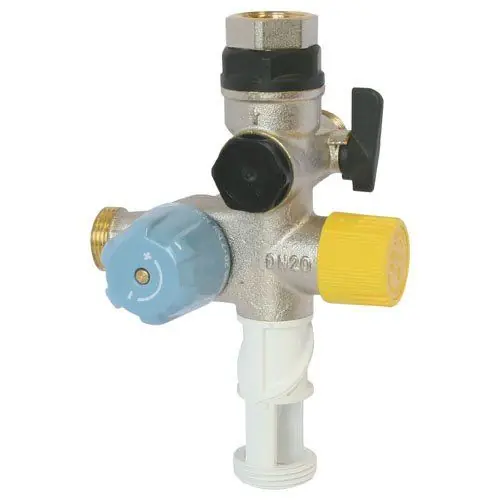 Groupe de sécurité triple sécurité téflon 3/4" (20/27) - Somatherm Remise