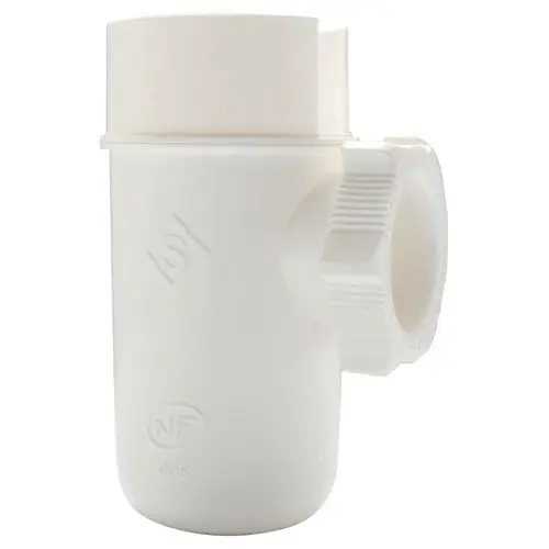 Entonnoir siphon 1" (26/34) avec déflecteur NF - Somatherm Prix Réduit