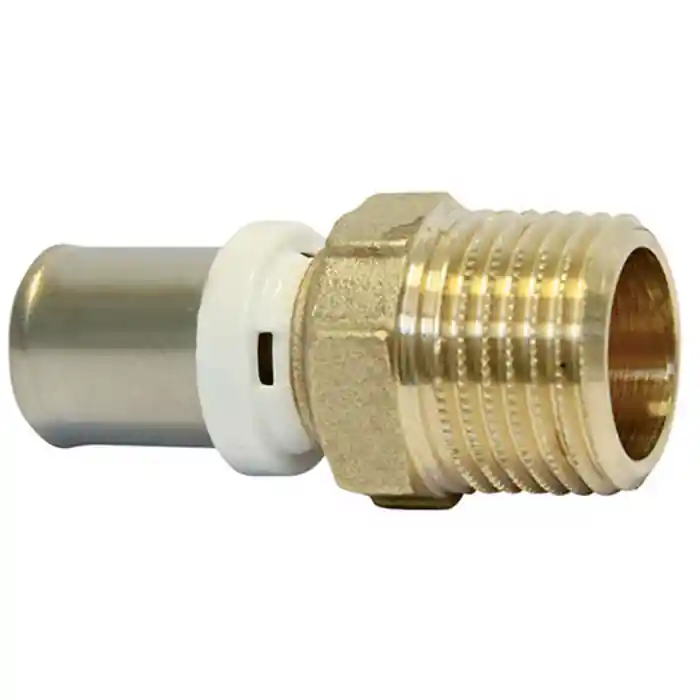 Raccord Multicouche à sertir Mâle fixe Ø16X2,0 - 3/4" (20/27) - Somatherm Nouvelle Collection