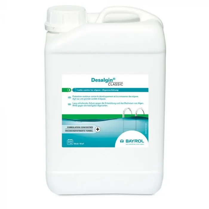 Desalgine Classic bidon 3 L – Anti-algues piscine eau claire – Bayrol Expédié Aujourd&rsquo;hui