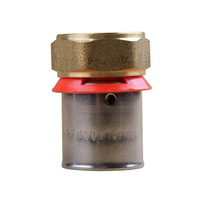 Raccord PER à sertir femelle écrou fixe 1/2" (15/21) Tube Ø20 - IBP Bänninger Produit De Marque