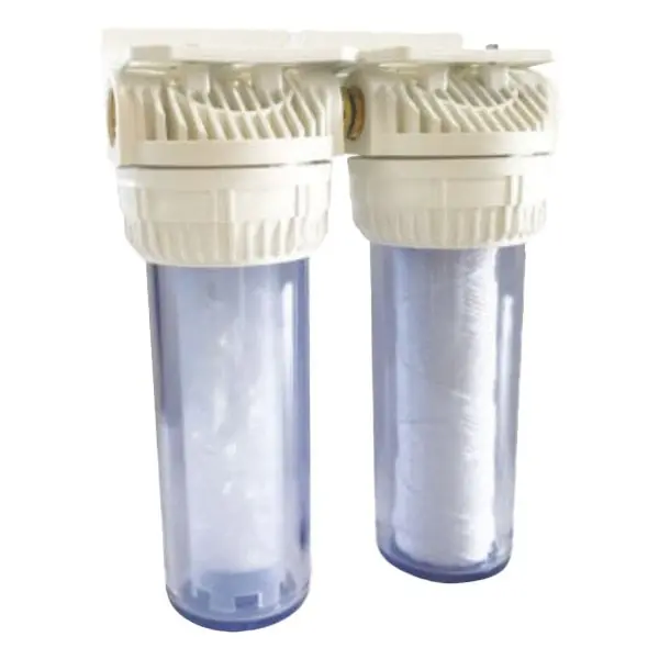Commande En Gros Kit duplex Aquaphos MK 3/4" (20/27) - Avec Cartouches, équerre et clé - Merkur