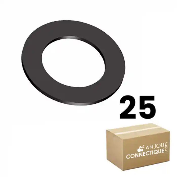 Prix Choc 25 Joints ACS en Caoutchouc EPDM pour eau-chaude et froide sanitaire 2‘‘ (50/60) - Watts