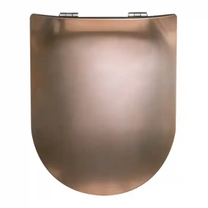 Acheter En Ligne ABATTANT WC Wood Slim Cuivre, descente assistée et déclipsable – Olfa