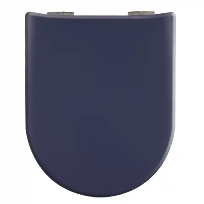 Abattant WC Wood Slim Bleu Roi Mat, descente assistée et déclipsable – Olfa Solde