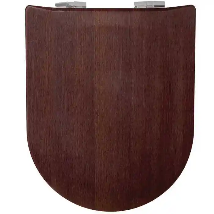 Prix Choc Abattant WC Wood Slim Wenge Mat, descente assistée et déclipsable – Olfa