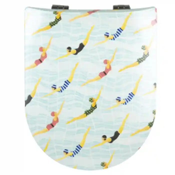 Commander Vite Abattant WC Wood Slim Swim Brillant, descente assistée et déclipsable – Olfa