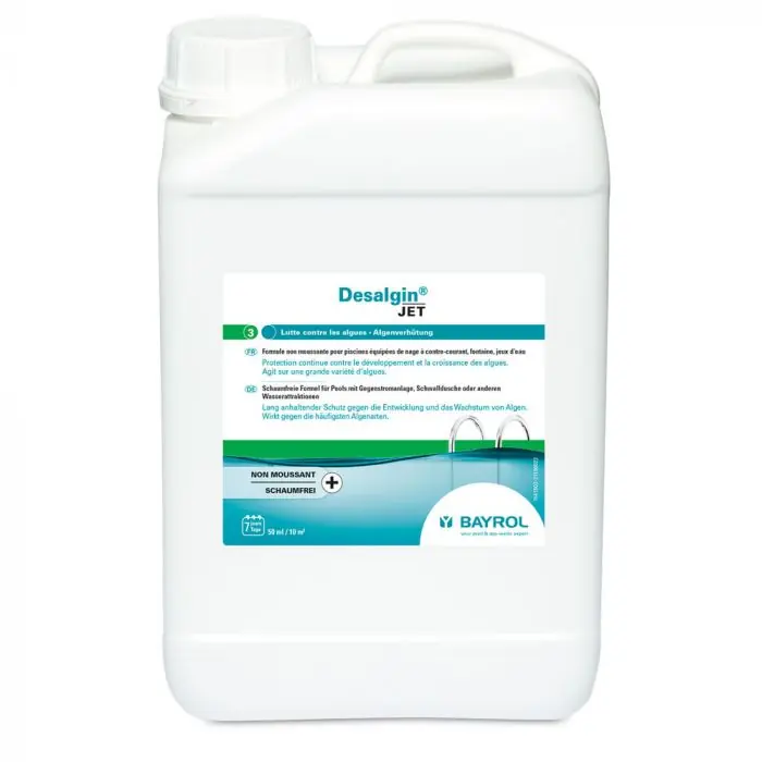 Desalgin JET bidon 3L – Anti-algues piscine eau claire – Bayrol Nouvelle Collection