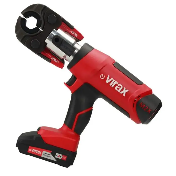 Sertisseuse électro-mécanique Viper M2X + pince mère + V 12-14-16-18-22 + 2 batteries - Virax Super Prix