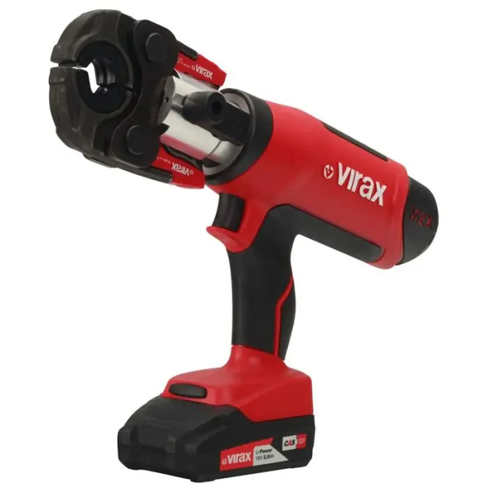 Acheter En Ligne Sertisseuse électro-mécanique Viper M2X + pince mère + RF-P 16-20-25 + 2 batteries – Virax