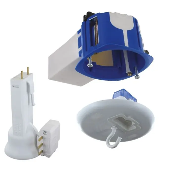 Paiement Sécurisé Boîtier MULTIMAT NO AIR Point de Centre Micro-Module Profondeur 47mm + Fiche Douille E27 - BLM
