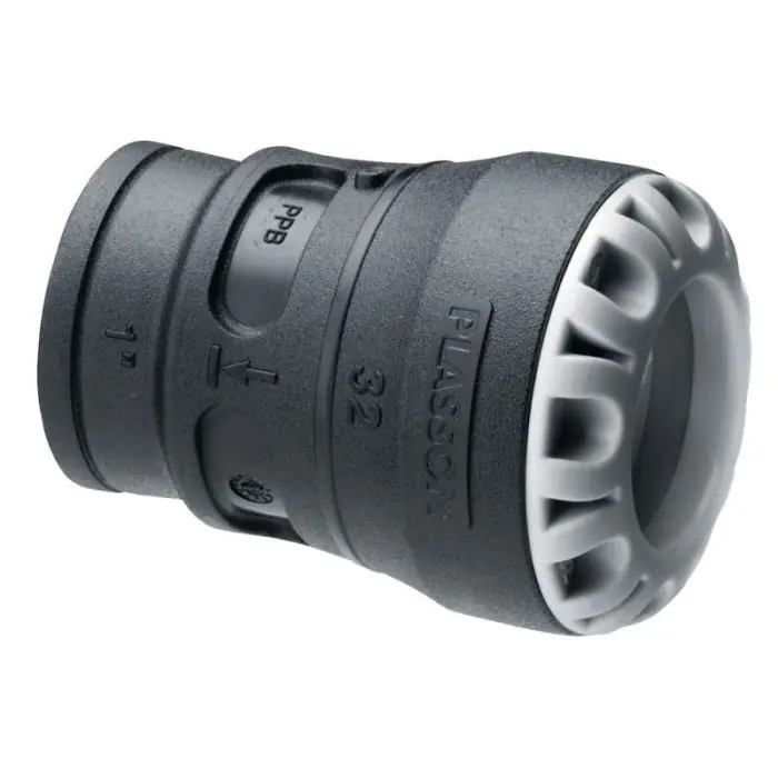 Raccord droit encliquetable PE Ø32 - Femelle 1"1/2 (40/49) - Série 1 - Plasson Prix Promo