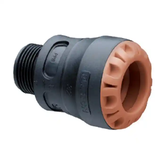 Raccord droit encliquetable Cuivre Ø28 - Mâle 1‘‘ Offre Exclusive