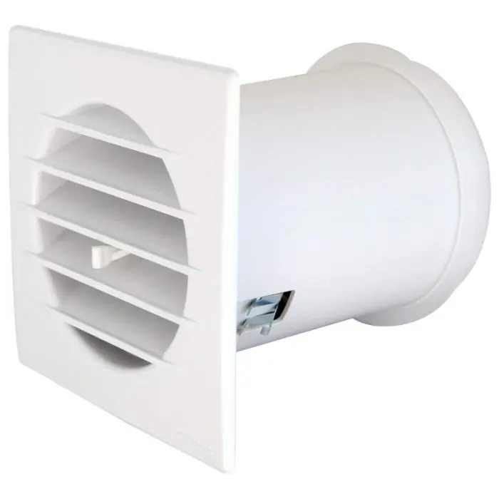Usine Directe Grille carrée 126 x 126 mm de ventilation Thermostatique AIRCONTROL tube Ø100 pour climats doux – First Plast