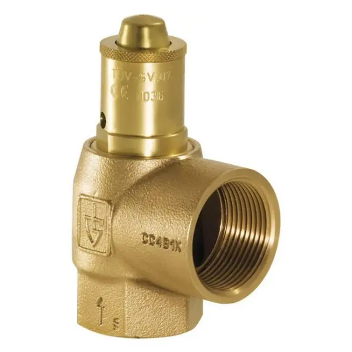 Soupape Haute Température 3/4" (20/27) 1" (26/34) FF - 6 bar - corps bronze - Thermador Must-Have