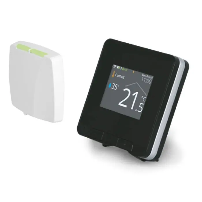Therma Home - Thermostat connecté noir par onde radio - Thermador Retour Gratuit