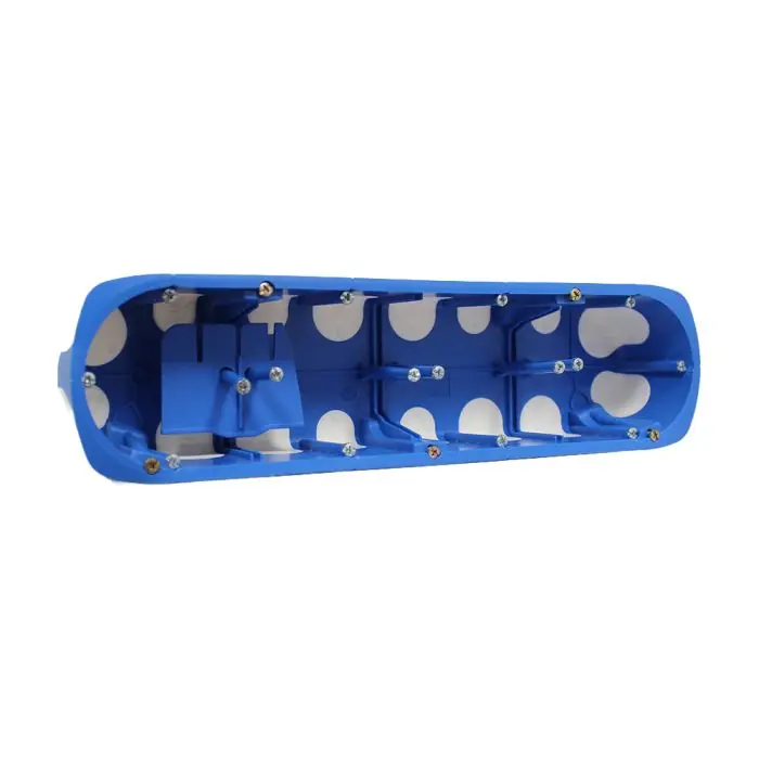 Boîtier d‘appareillage MULTIMAT NO AIR NF cloison sèche 4 Postes (71 mm) Ø67×50 mm – BLM Top Vente