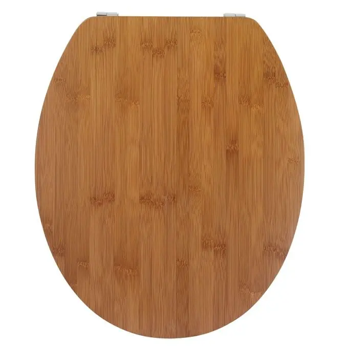 Marque Abattant Woody FSC WC en bois - Décoration Bamboo - Wirquin Pro